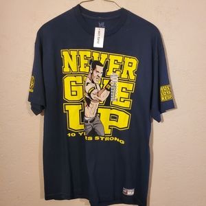 JOHN CENA 10 YEARS STRONG NWT MINT SZ XL